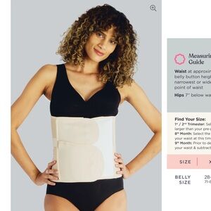 NWT Luxe Belly Wrap by Belly Bandit